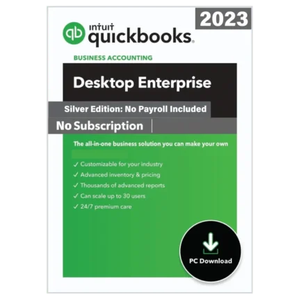 QuickBooks Desktop Enterprise 2023 – No Subscription
