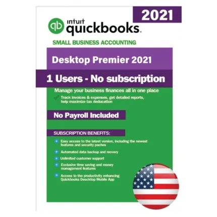 QuickBooks Desktop Premier 2021 – No Subscription