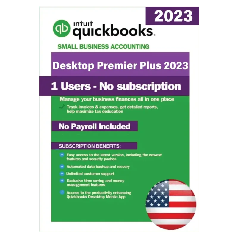 QuickBooks Desktop Premier 2023 – No Subscription